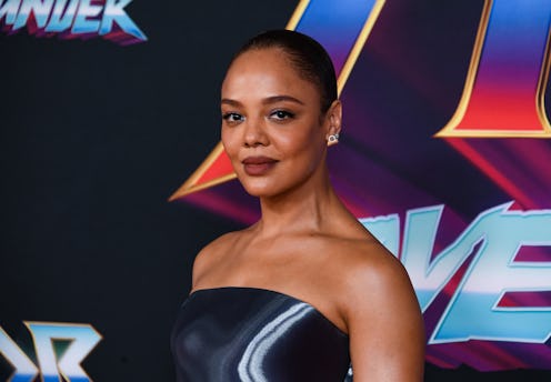 LOS ANGELES, CALIFORNIA - JUNE 23: Tessa Thompson attends the Marvel Studios "Thor: Love And Thunder...