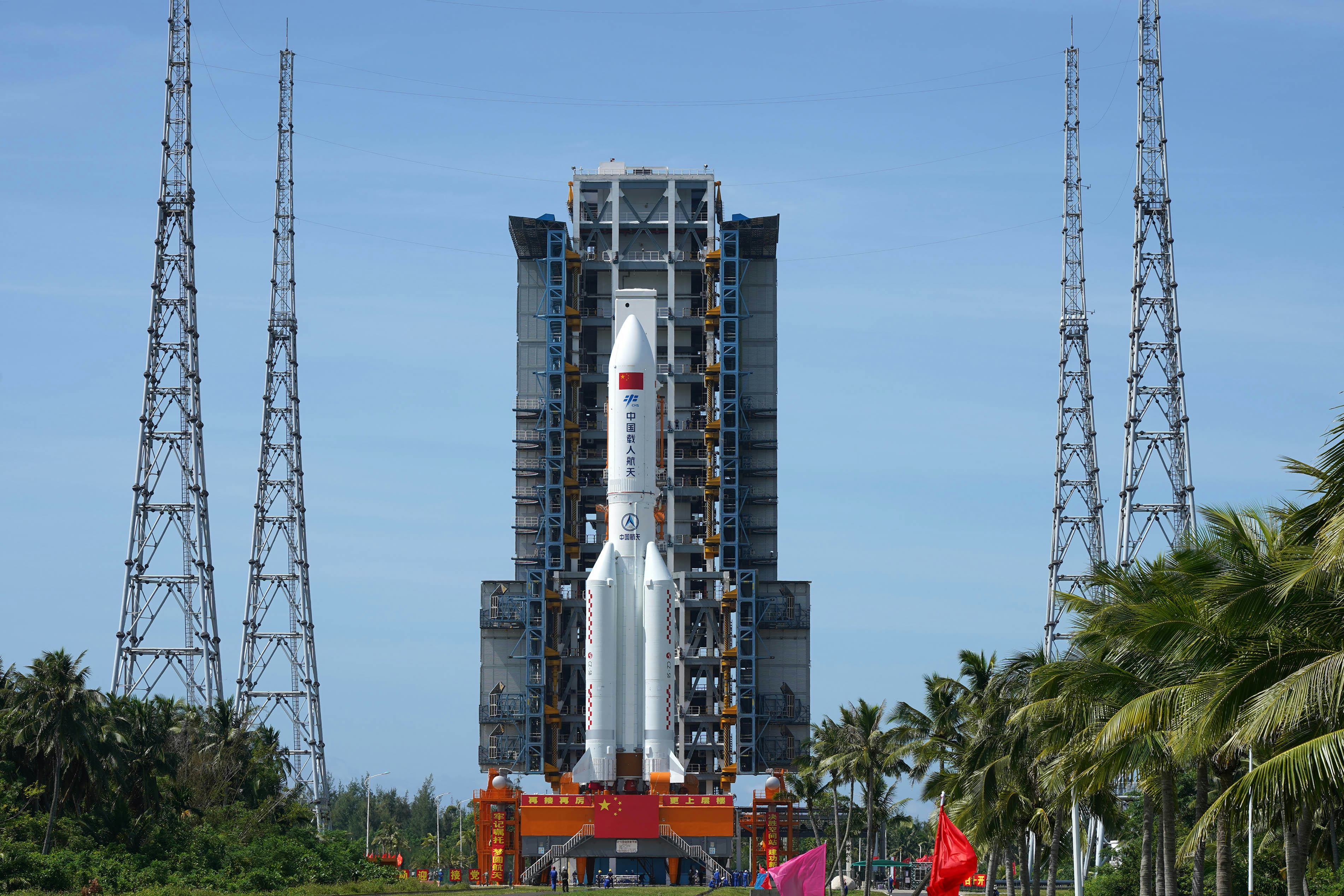 Long March 5B: China's Rocket Makes An Uncontrolled Landing Near The ...