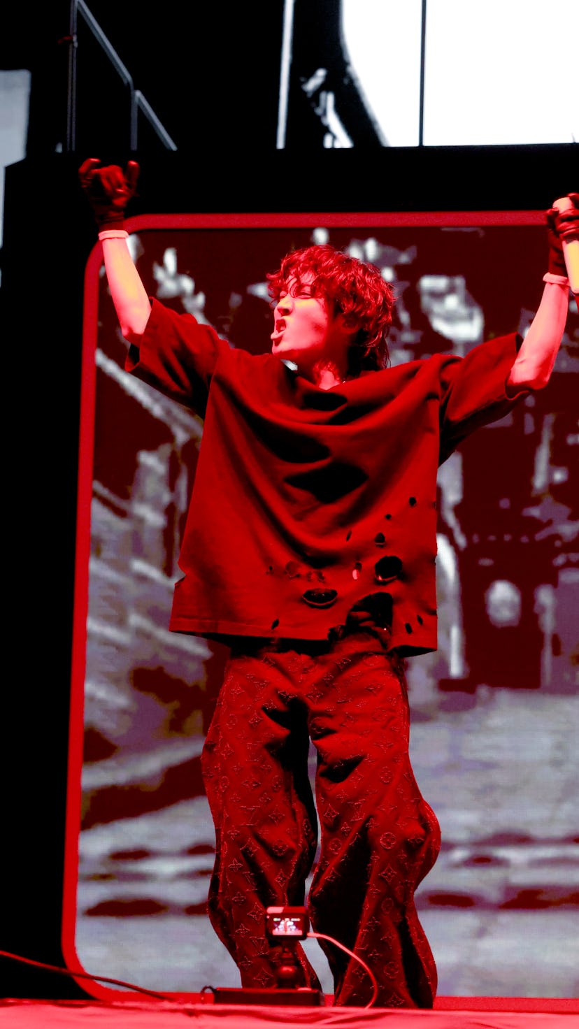 On July 31, J-Hope made his festival debut at Lollapalooza, where he performed songs like "MORE" and...