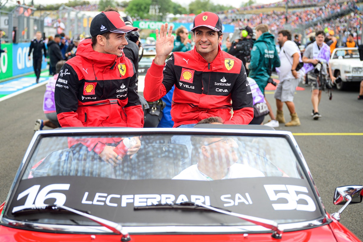 Ferrari drivers Charles Leclerc and Carlos Sainz return on track