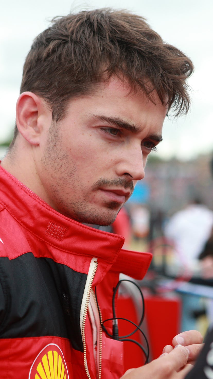 HUNGARORING, MOGYOROD, HUNGARY - 2022/07/31: Charles Leclerc of Scuderia Ferrari looks on before t...