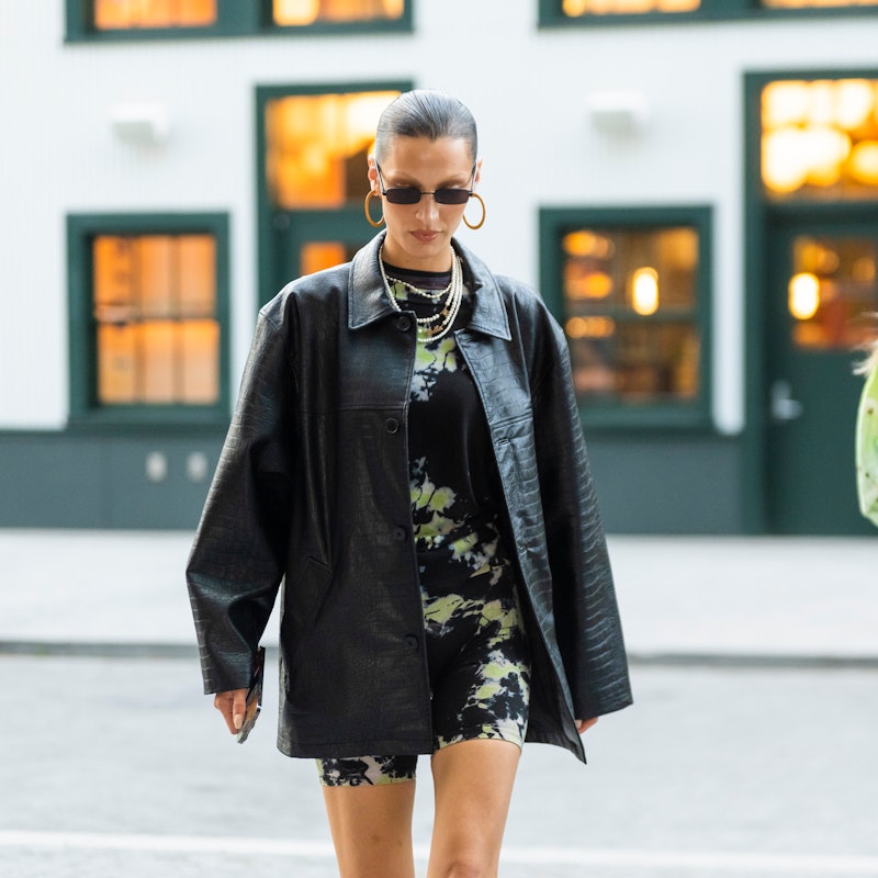Bella Hadid’s Latest NYC Outfit Foreshadows This Fall 2022 Trend