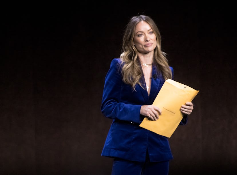 Olivia Wilde responded to Jason Sudeikis publicly delivering custody papers.
