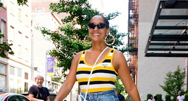 NEW YORK, NY - AUGUST 09:  Tracee Ellis Ross is seen in SoHo on August 9, 2022 in New York City.  (P...