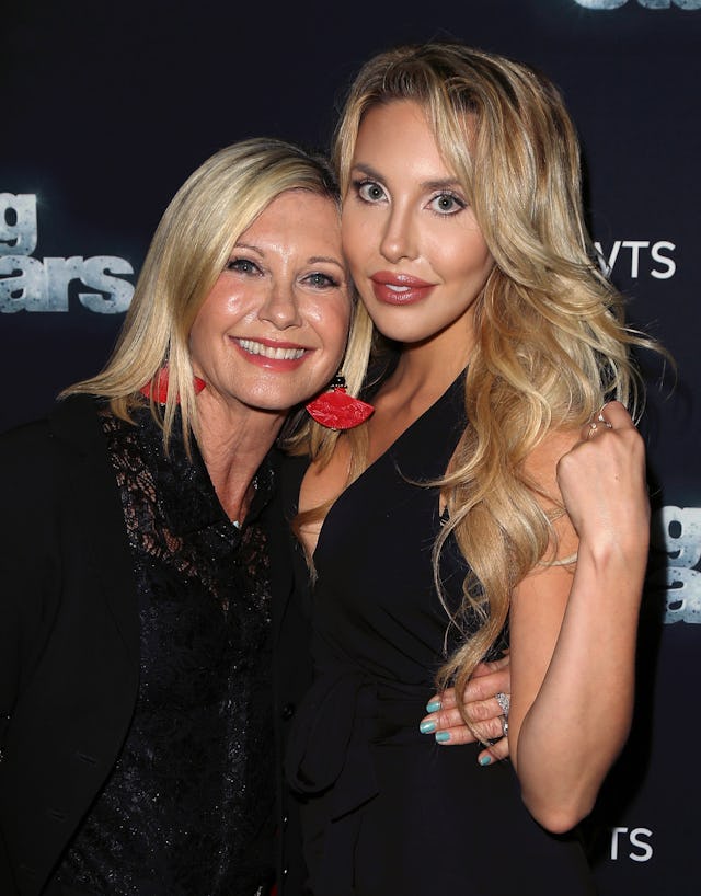 Olivia Newton-John's daughter Chloe Lattanzi shared a touching post to her late mom. Here, the two a...