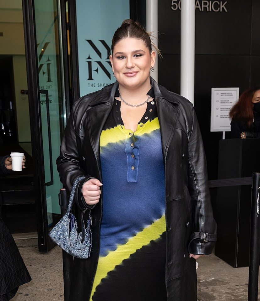 NEW YORK, NEW YORK - FEBRUARY 16: Remi Bader is seen arriving to The Prabal Gurung Show during New Y...