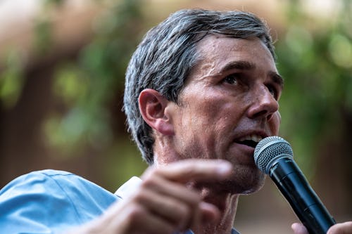 AUSTIN, TX - JUNE 20:  Former U.S. Rep. Beto O'Rourke (D-TX) speaks at a rally at the state Capitol ...