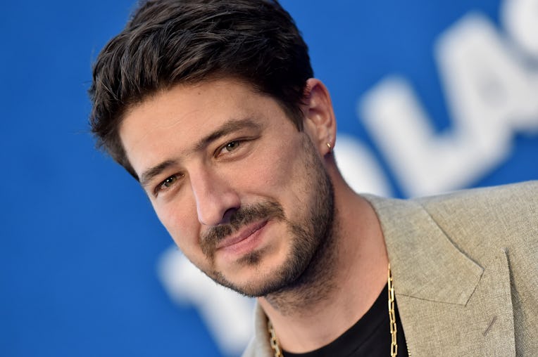 WEST HOLLYWOOD, CALIFORNIA - JULY 15: Marcus Mumford attends Apple's "Ted Lasso" Season 2 Premiere a...