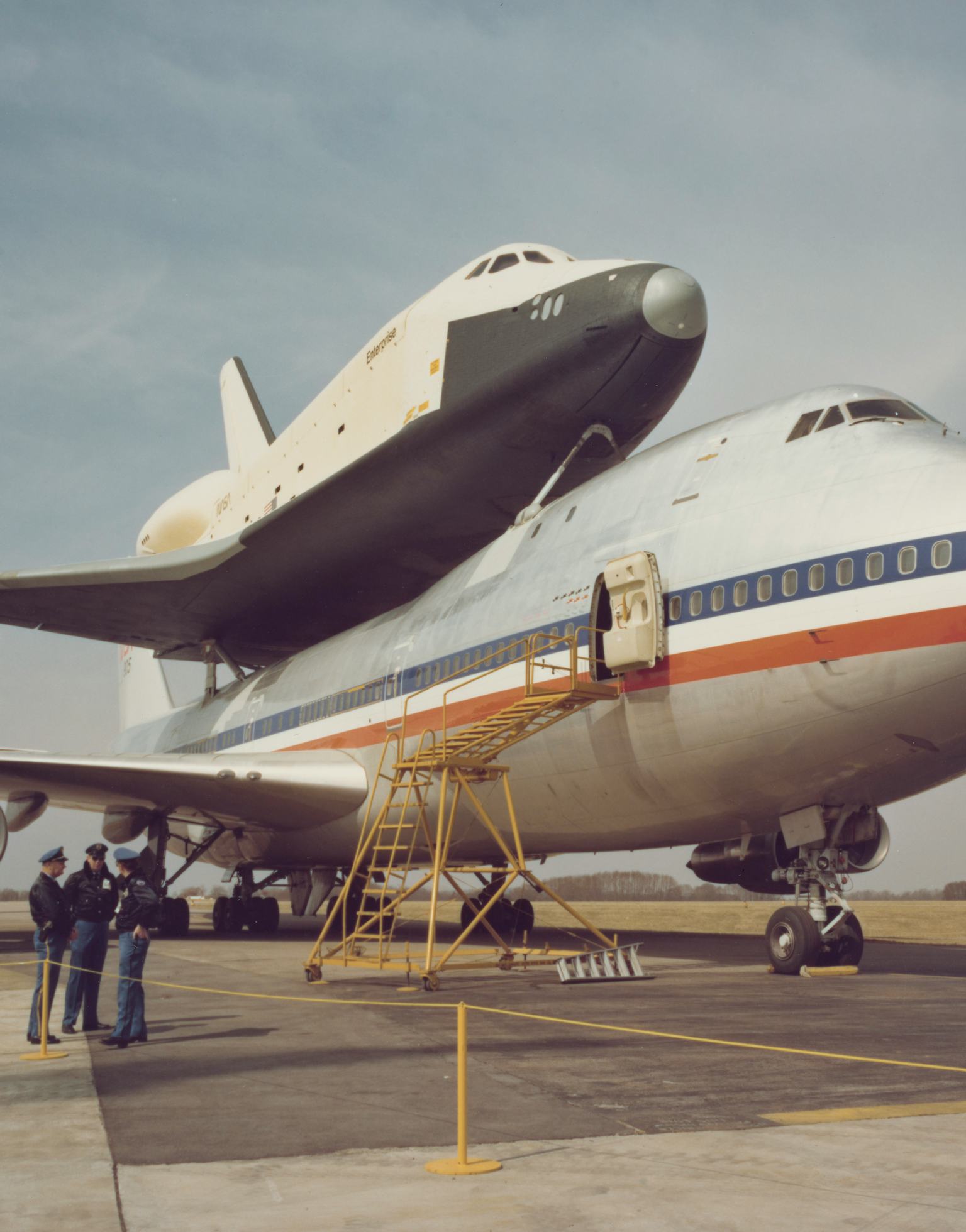 45 years ago, NASA's first Space Shuttle only went five miles up — and