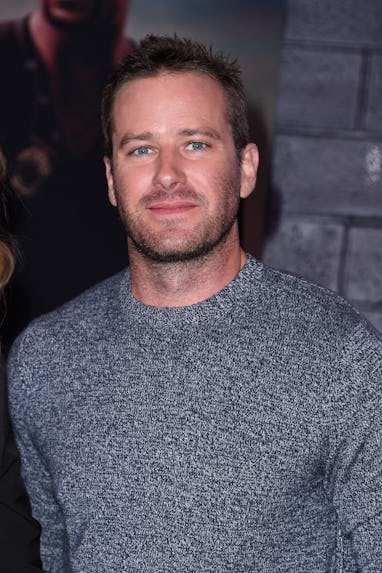 HOLLYWOOD, CALIFORNIA - JANUARY 14: Armie Hammer attends the premiere of Columbia Pictures' "Bad Boy...