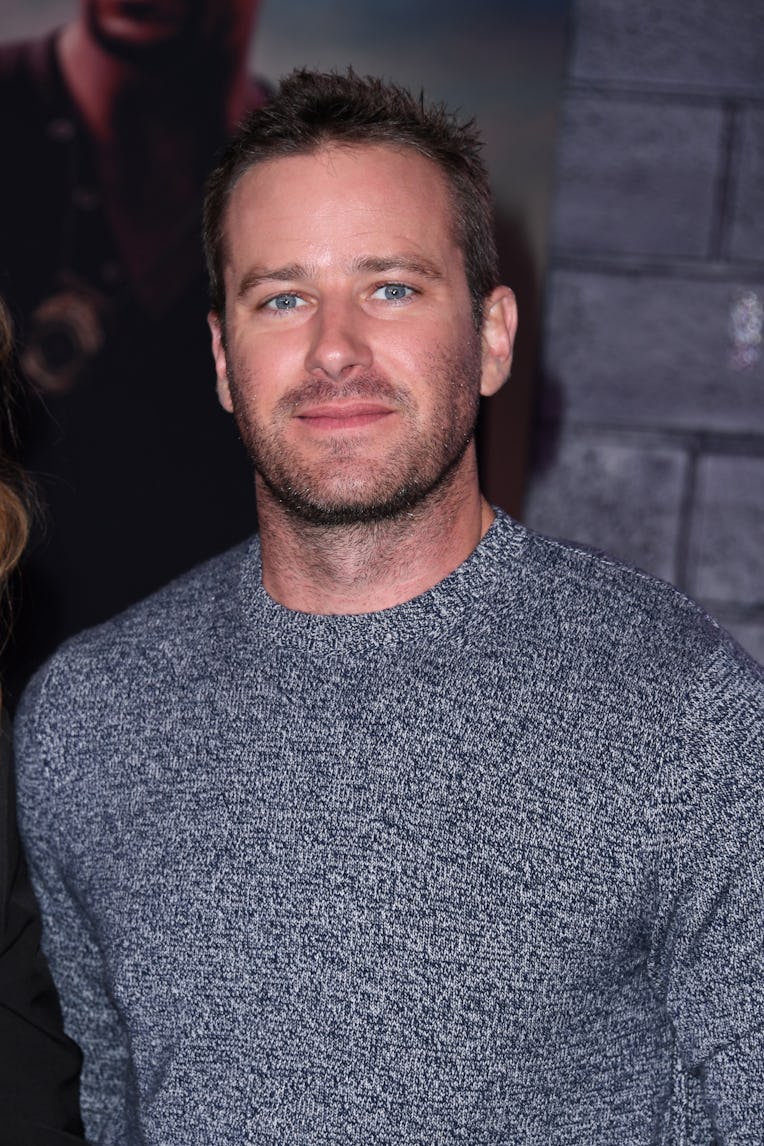 HOLLYWOOD, CALIFORNIA - JANUARY 14: Armie Hammer attends the premiere of Columbia Pictures' "Bad Boy...