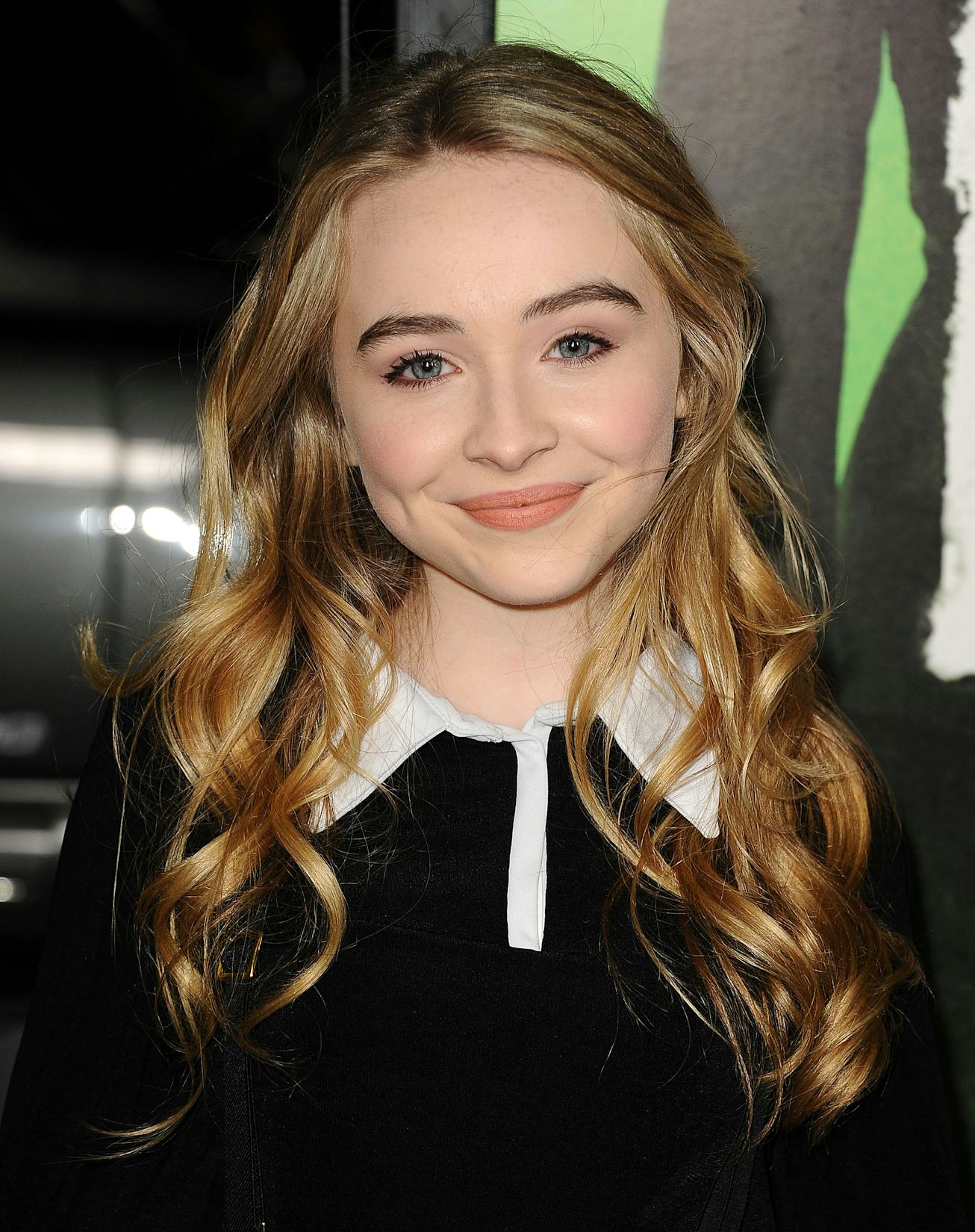 LOS ANGELES, CA - FEBRUARY 04:  Actress Sabrina Carpenter attends the premiere of "Vampire Academy" ...