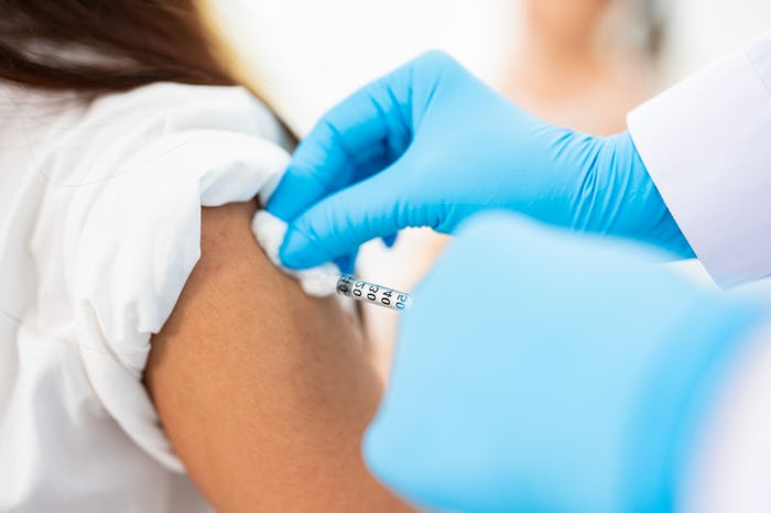 Children in London are being offered polio booster shots.