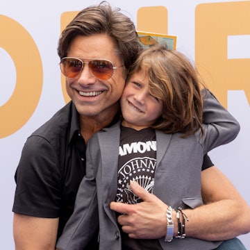 John Stamos with his 4-year-old son Billy. The 'Full House' actor just revealed that he was glad tha...