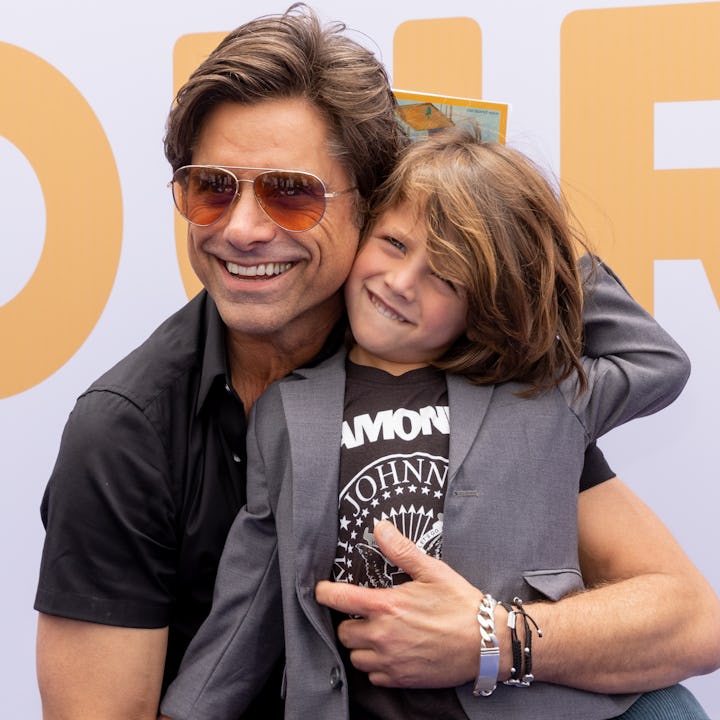 John Stamos with his 4-year-old son Billy. The 'Full House' actor just revealed that he was glad tha...
