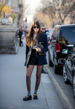 Miniskirt street style
