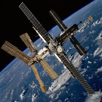 Russia's Mir space station in 1997.