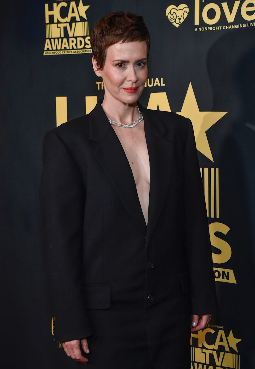 Sarah Paulson attends the Red Carpet of the 2nd Annual HCA TV Awards