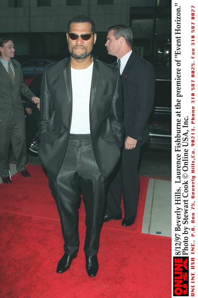 8/12/97 Beverly Hills, CA. Laurence Fishburne at the premiere of "Event Horizon."