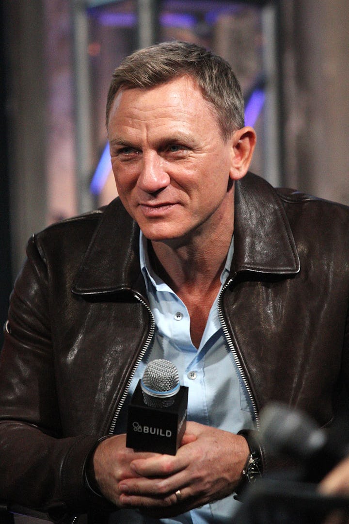 NEW YORK, NY - NOVEMBER 05: Daniel Craig attends AOL BUILD Series Presents: "Spectre" at AOL Studio...