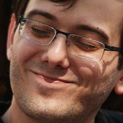 NEW YORK, NY - AUGUST 04:  Former pharmaceutical executive Martin Shkreli smiles while speaking to t...