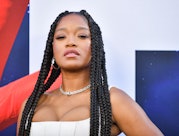 HOLLYWOOD, CALIFORNIA - JULY 18: Keke Palmer attends the world premiere of Universal Pictures' "NOPE...
