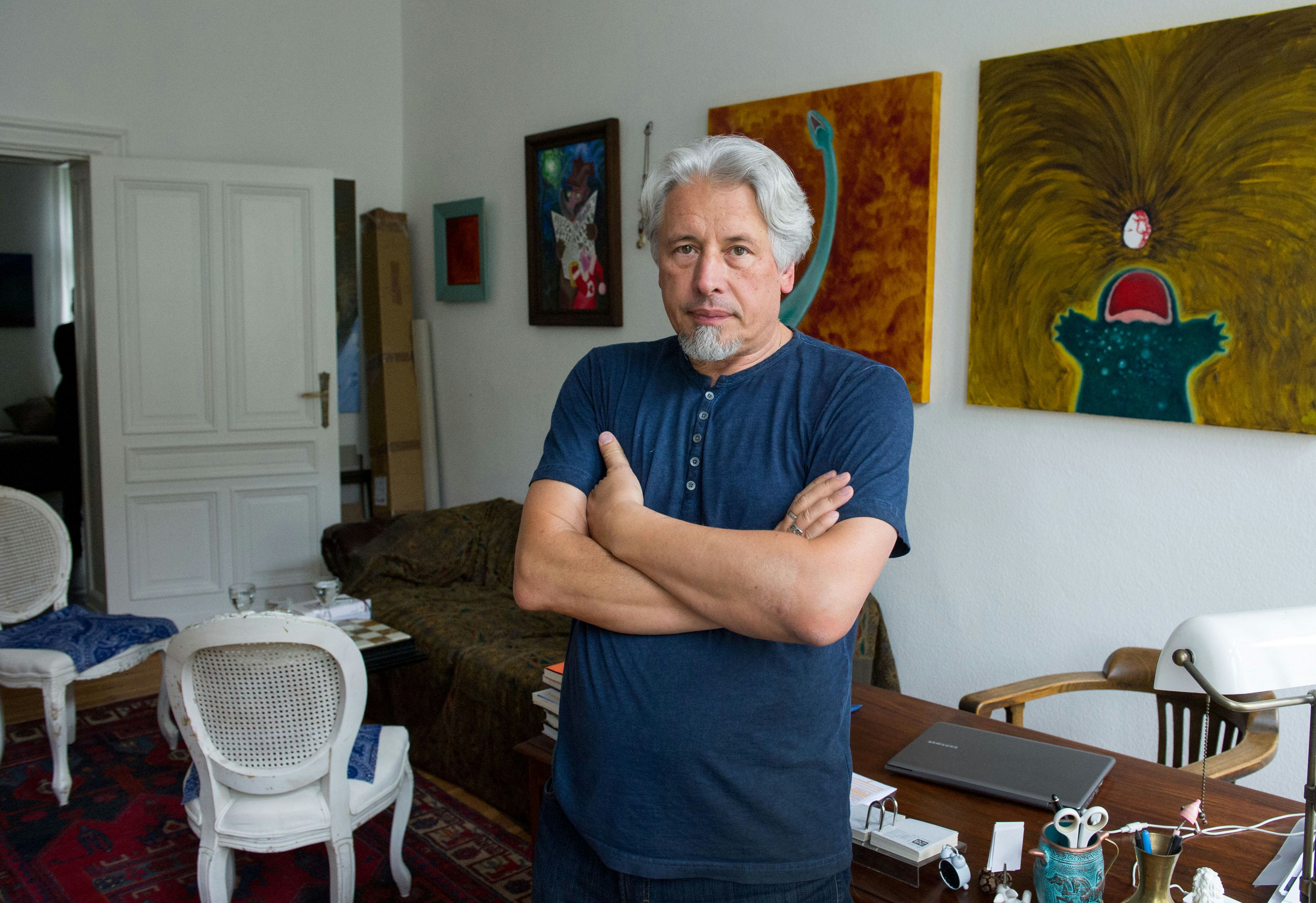 (GERMANY OUT)   Berlin, 28.07.2015, Wladimir Georgijewitsch Sorokin russischer Schriftsteller und Dr...