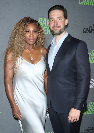 See these photos of Serena Williams and Alexis Ohanian.