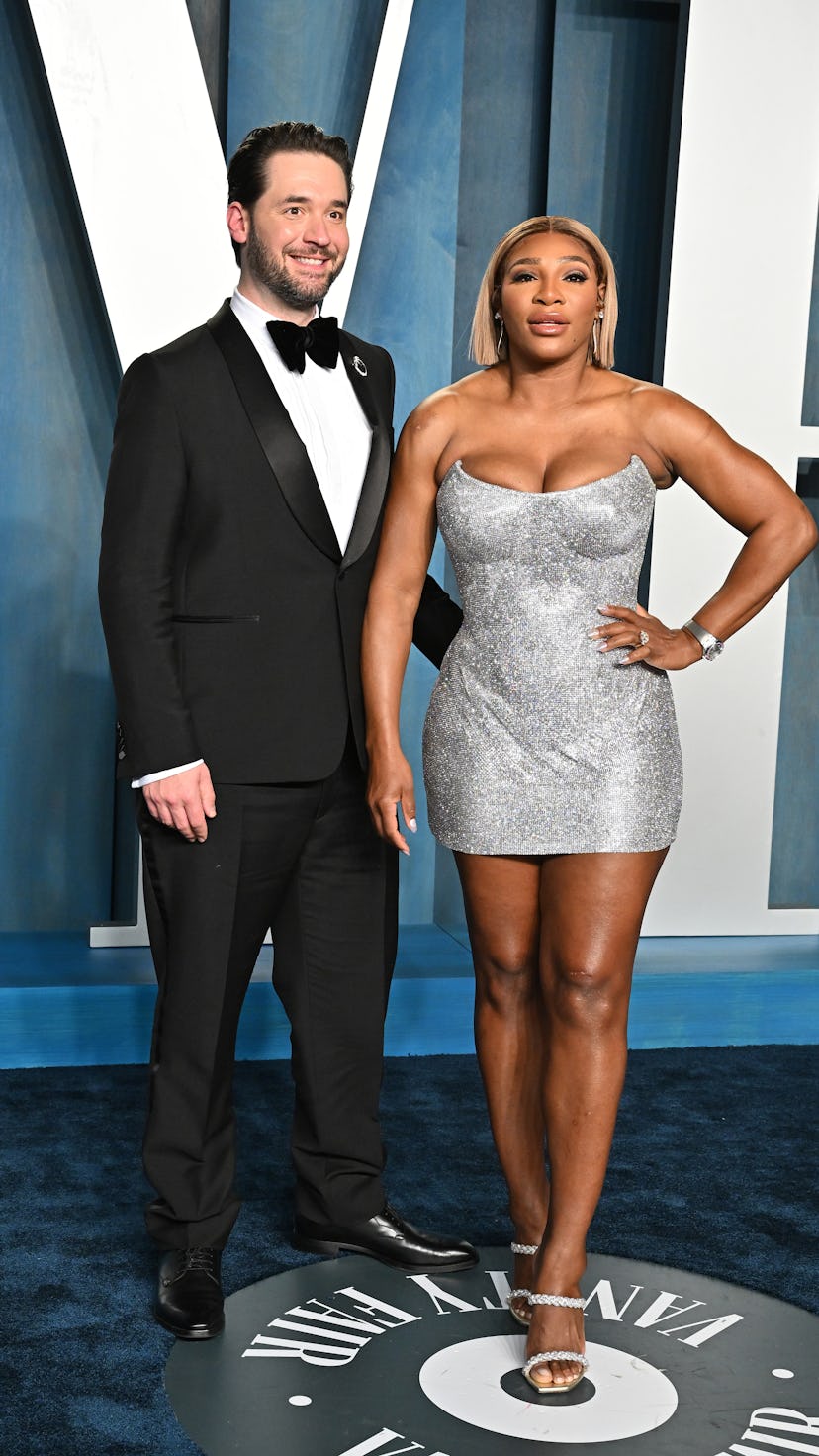 See these photos of Serena Williams and Alexis Ohanian.
