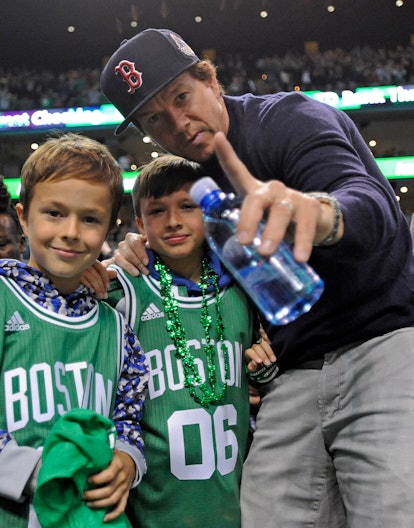 Mark Wahlberg's son stole his look.