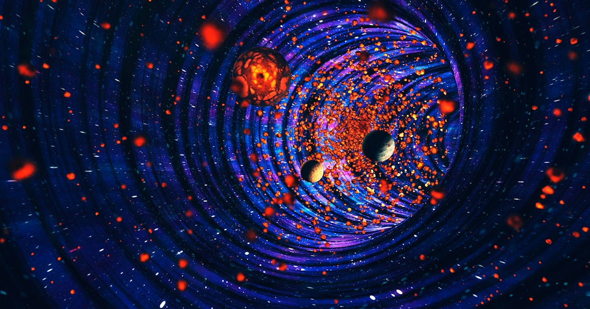 Vreemde zwarte gaten en donkere materie hebben samengespannen om het universum te maken zoals wij het zien