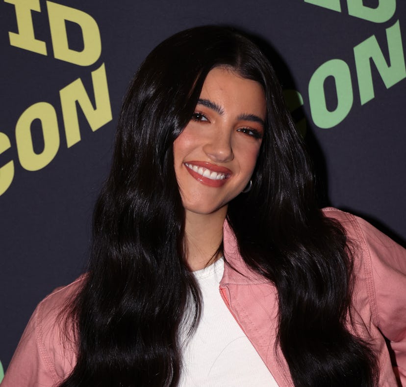 ANAHEIM, CALIFORNIA - JUNE 23: Charli D'Amelio attends 2022 VidCon at Anaheim Convention Center on J...