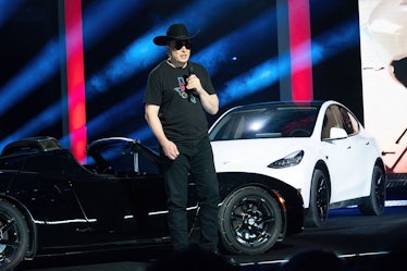 Elon Musk recently announcing a Full Self-Driving Update that can fix past persistent errors.