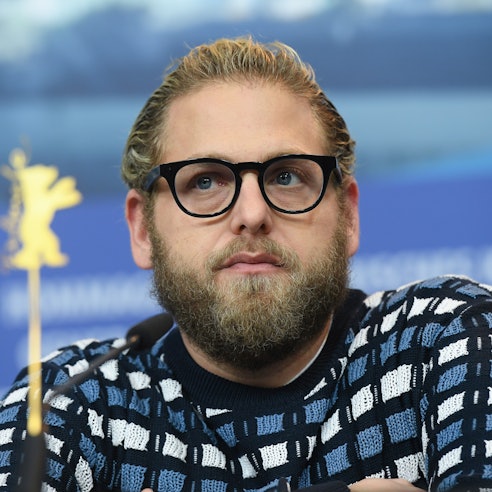 BERLIN, GERMANY - FEBRUARY 10: Jonah Hill attends the "Mid 90's" press conference during the 69th Be...