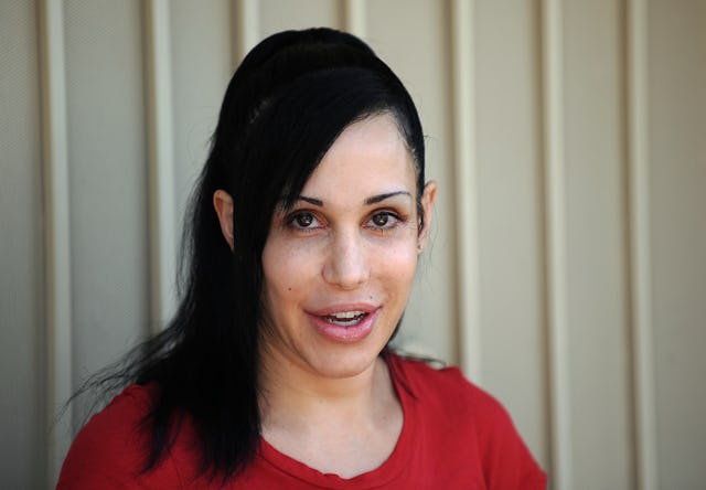 "Octomom" Nadya Suleman now has eight eighth graders.