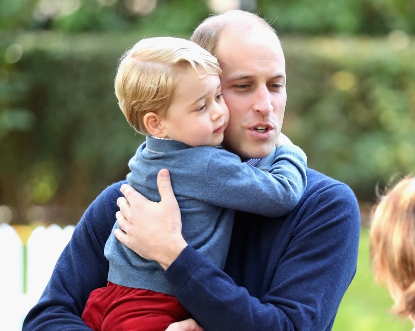 Prince George is so much like his dad.
