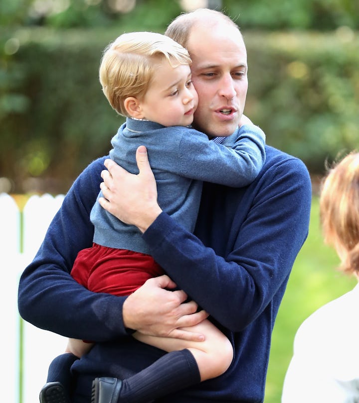 Prince George is so much like his dad.