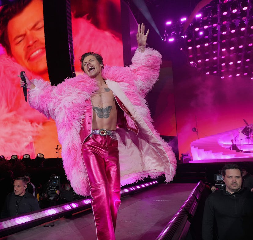 Madison Square Garden made exclusive Harry Styles themed snacks for his “Love On Tour" Residency” co...