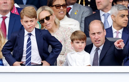 Prince George gets annoyed at his siblings.