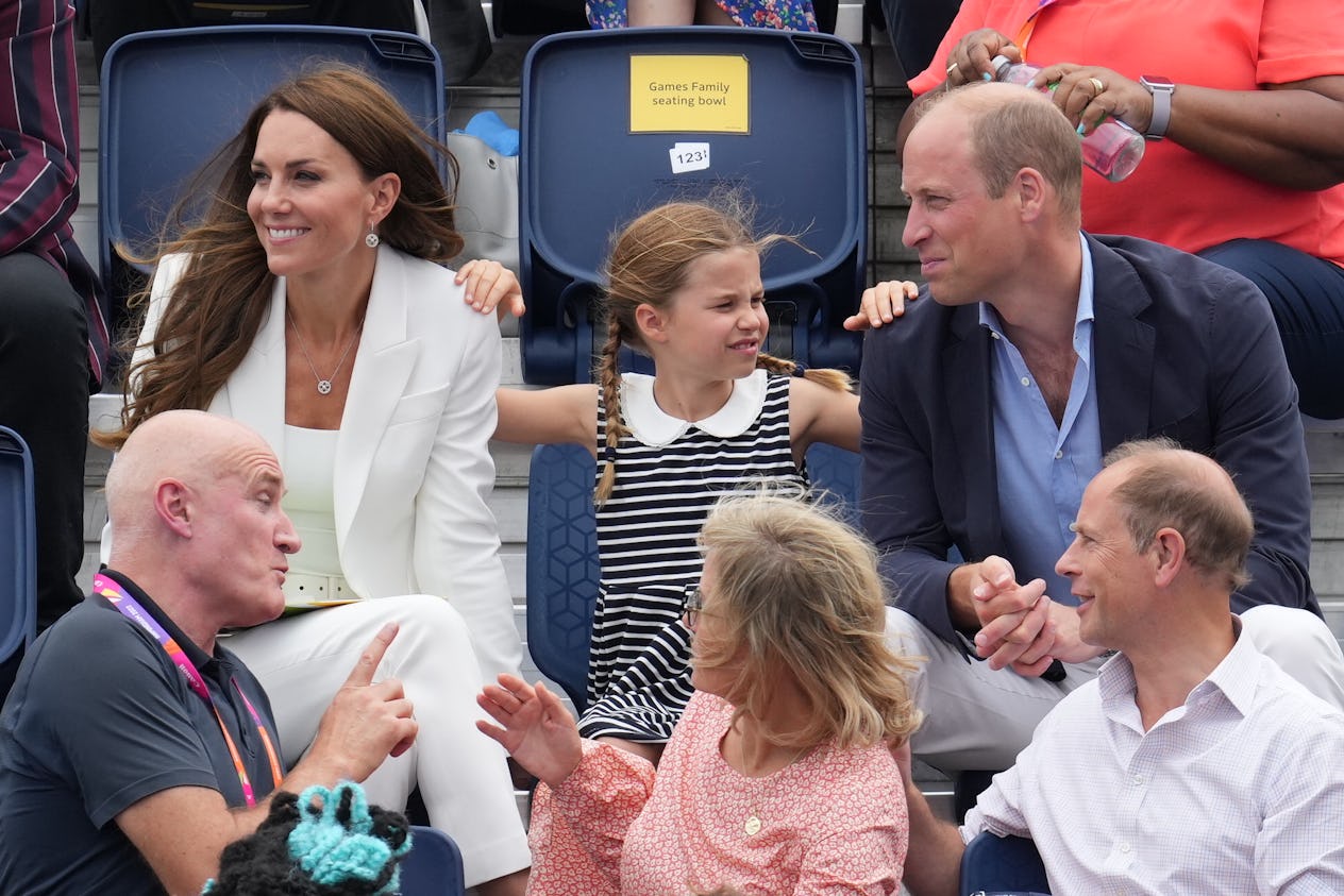 10 Adorable Photos Of Princess Charlotte At The Commonwealth Games