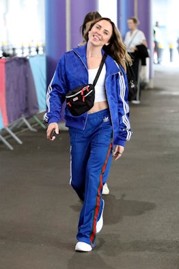Mel C arrives at Wembley Stadium for England vs Germany in the final of UEFA Women's EURO 2022 on Ju...