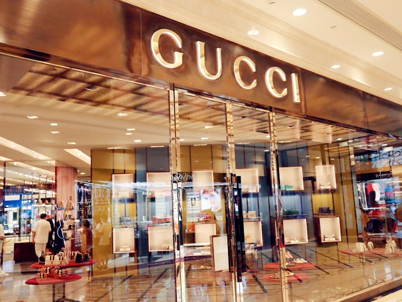 SHANGHAI, CHINA - JULY 9, 2020 - Citizens at a Gucci store in Shanghai, China, July 9, 2020. (Photo ...
