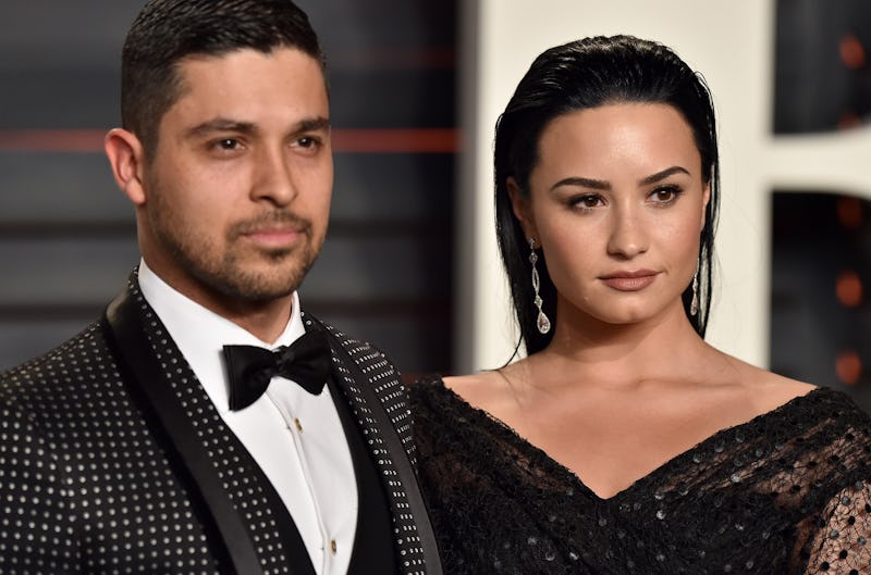 BEVERLY HILLS, CA - FEBRUARY 28:  Actor Wilmer Valderrama and singer Demi Lovato arrives at the 2016...