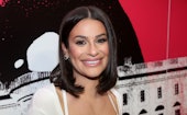 NEW YORK, NEW YORK - MAY 01: Lea Michele poses at the opening night of the new play "POTUS" on Broad...