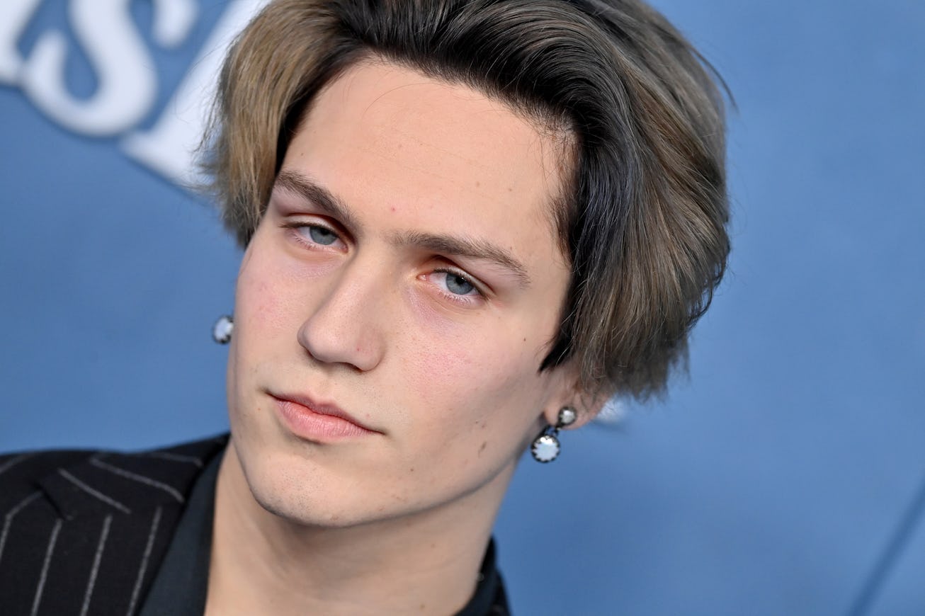 LOS ANGELES, CALIFORNIA - MARCH 17: Lil Huddy attends the Global Premiere of Apple TV+'s "WeCrashed"...