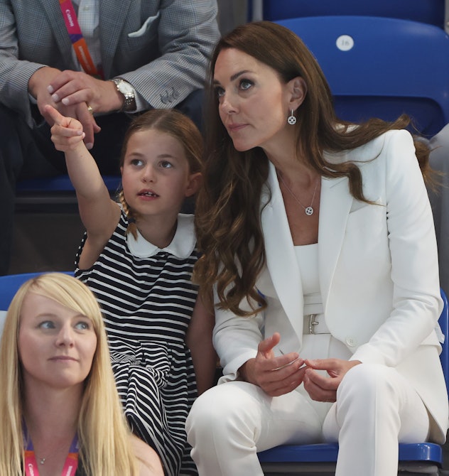 Kate Middleton had fun with her daughter.