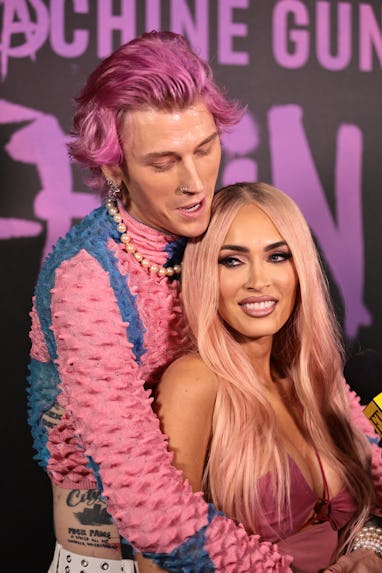 NEW YORK, NEW YORK - JUNE 27: Megan Fox and Colson Baker "Machine Gun Kelly" attend "Machine Gun Kel...