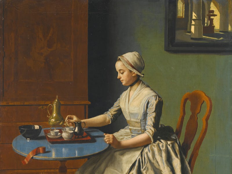 A Dutch Girl At Breakfast. Private Collection. (Photo by Fine Art Images/Heritage Images/Getty Image...