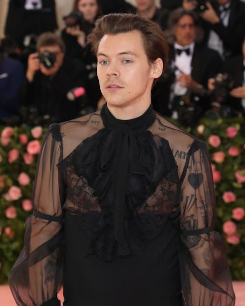 NEW YORK, NY - MAY 06: Harry Styles attends the 2019 Met Gala celebrating "Camp: Notes on Fashion" ...