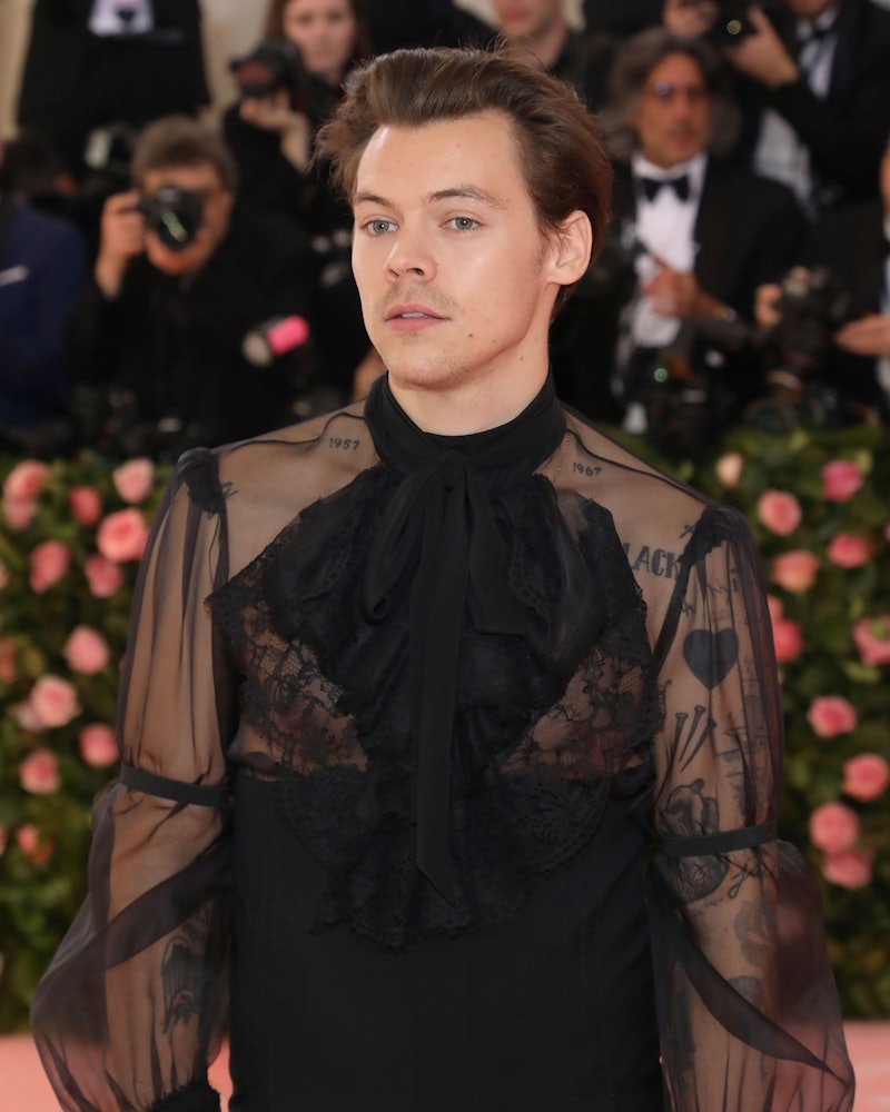 NEW YORK, NY - MAY 06:  Harry Styles attends the 2019 Met Gala celebrating "Camp: Notes on Fashion" ...